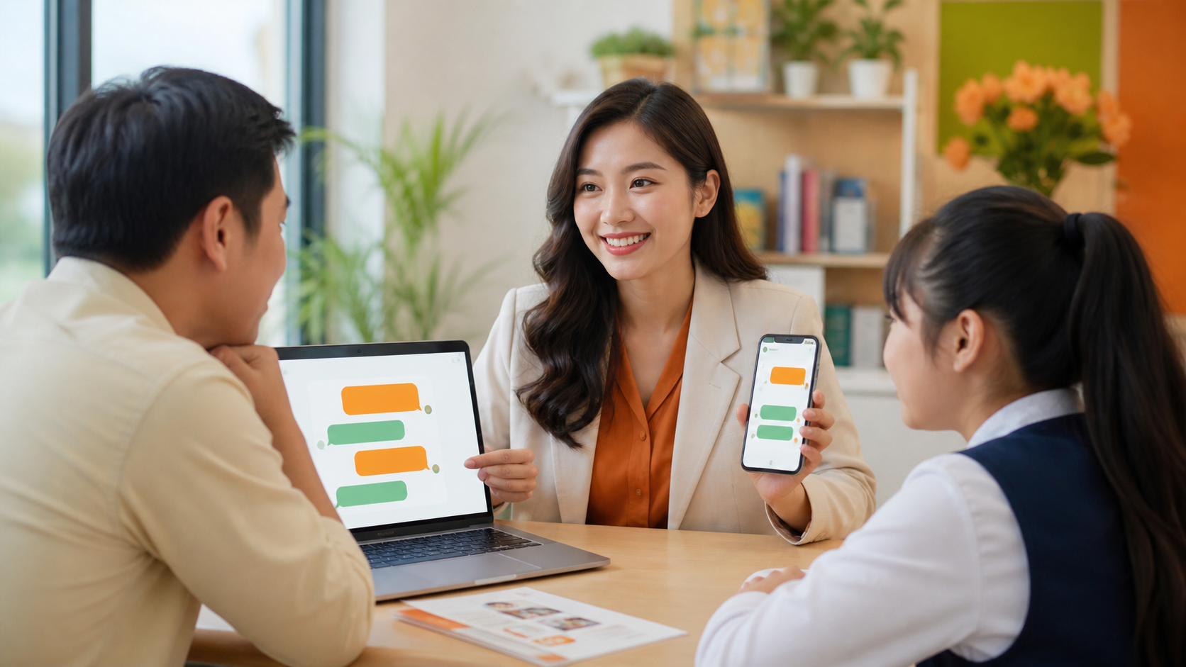 Minh họa Chatbot AI Giáo Dục